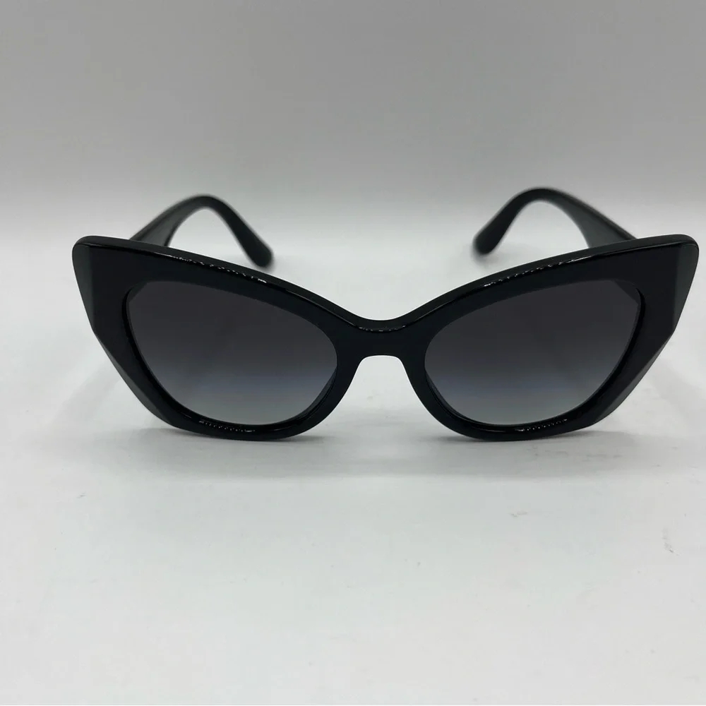 Dolce & Gabbana Women’s Cat Eye Sunglasses DG4405 Black - Picture 3 of 9